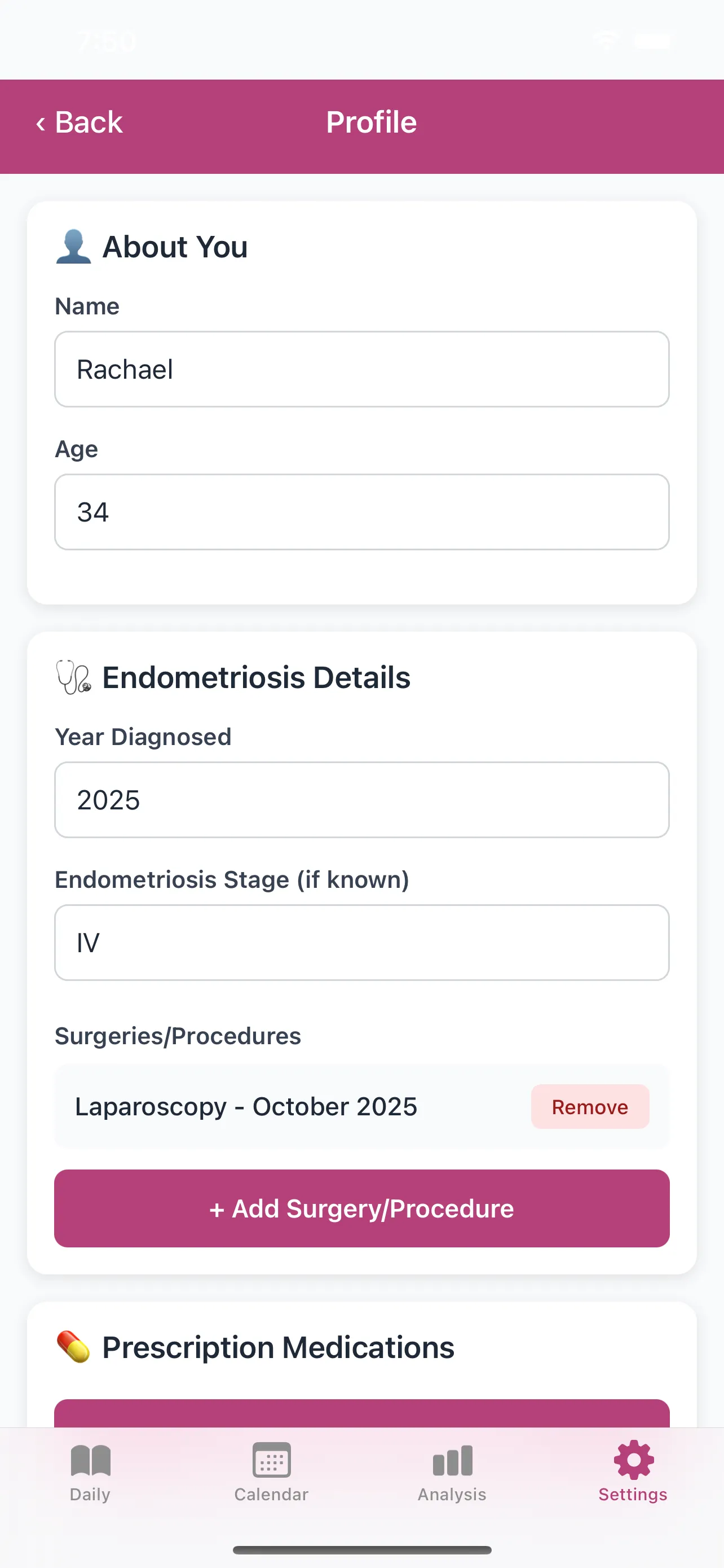 EndoCare cycle overlay