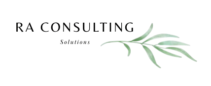 RA Consulting Solutions Logo - Return to homepage